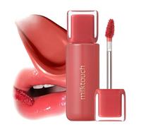 milktouch Jelly Fit Glow Lip Tint - Hydrating Lip Gloss with Long-Lasting Moisture, Color Stain, Lightweight Formula, Radiant Shine, Perfect for Daily Use, Korean Lip (05 Apple Pom, 4ml)