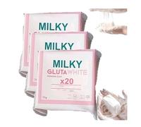 Milky Gluta White Soap 20 x, Glutamilk Bars Soaps, Gluta Milk Bar Soap, Even Tone Cleansing Face and Body Bar for Glowing Skin, Moisturizing, Sun Damage Skin, for Firming and brightening Skin (3)