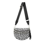 Milky Print Leopard Print Crossbody Bag Roomy Design Fits Must Have Items Plus Size Friendly Shoulder Strap Adjustable, c, 31x22cm