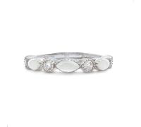 Milky Treasures Band Ring DIY Breastmilk Jewelry Making Kit | Adjustable Size 6 to 10 | Breastfeeding Keepsake | New Mom Gifts | Baby Shower Registry | 925 Sterling Silver [Full KIT] (Full Kit)