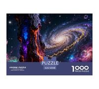 Milky Way 1000 Pieces Puzzles Games Challenge Toy Universe Galaxy Home Decoration Fit Families for Adults And Children 52x38cm/1000pcs