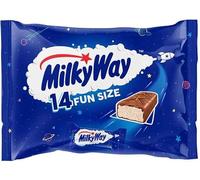Milky Way 14 Funsize Milk Chocolate Bars 227g - Perfect for christmas