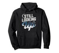Milky Way Chaser Always Looking Up Night Sky Stargazer Pullover Hoodie