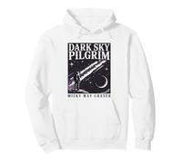 Milky Way Chaser Dark Sky Pilgrim Remote Location Night Pullover Hoodie