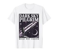 Milky Way Chaser Dark Sky Pilgrim Remote Location Night T-Shirt