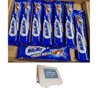 Milky Way Crispy Rolls Chocolate Bar 22.5g Pack Of (8 Bars) Fresh Stocks