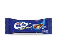 Milky Way Crispy Rolls Milk Chocolate Crispy Wafer Whipped Filling 225g Id