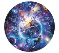 Milky Way Galaxy 1000 Pieces Science Fiction Jigsaw Puzzles For Adults Educational Games Stress Relieving Entertainment Exercise The Memory of The Brain for Adults And Kids, Age 12 Years Up 1000pcs (6