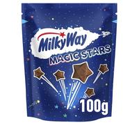 Milky Way Magic Stars, 100g, Milk Chocolate Bag, Ideal for Chocolate Gift, Snacks or Hamper