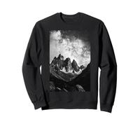 Milky Way Mountain Valley Cosmic Sky Aesthetic Sweatshirt