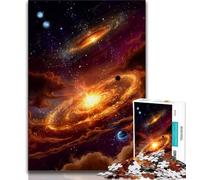 Milky Way Nebula Jigsaw Puzzles for Adults 1000,for Educational Game Challenge Toy for Is Ideal As A Gift for The Whole Family 38x26cm