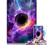 Milky Way Universe Galaxy Adult Jigsaw Puzzles 1000,Help The Brain Exercise Addictive Toys to Cultivate Patience Suitable for Couples 38x26cm