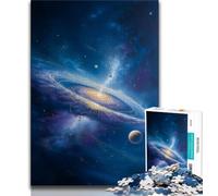 Milky Way Universe Galaxy Jigsaw Puzzles for Adults 1000,Staycation Kill Time Every Piece Is Unique - Challenging Family Fun Game (75x50cm)