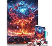 Milky Way Universe Landscape 1000 Piece Jigsaw Puzzle for Adults Teens,Stress Reliever Difficult Challenge Unique Home Decor And Gifts (75x50cm)