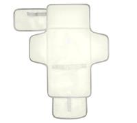 Milky White Solid Color Reusable Diaper Change pad with Tissue Pocket Changing Pads for Changing Table Infant Travel Station Kit cambiador de pa?ales para Bebes