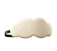 Milky White Three-Dimensional Cloud Sleeping Eye mask, nap, nap, Blackout, Breathable, Men and Women Relieve Eye Fatigue, Sleep