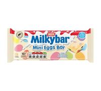 Milkybar Mini Eggs Easter White Chocolate Sharing Bar 100g