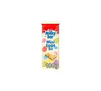 Milkybar Mini Eggs Easter White Chocolate Sharing Bar 100g Pack Of 12