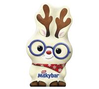 Milkybar Reindeer | 88g of Creamy White Chocolate in a Festive Reindeer Shape | Seasonal Treat for Gifting, Sharing & Holiday Indulgence