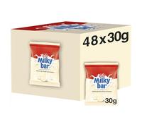 Milkybar White Chocolate Buttons Bags, 48 x 30 g