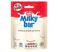 Milkybar White Chocolate Giant Buttons Sharing Bags - White Chocolate Buttons Multipack - (11 x 94g)
