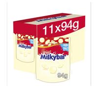 Milkybar White Chocolate Giant Buttons Sharings Bags, 11 x 94 g