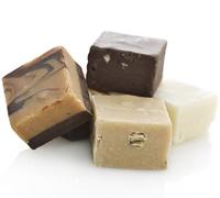 Milkylicious Old Fashioned Handmade Smooth Creamy Fudge - English Milk Chocolate Toffee Crunch (1/4 Pound) | Kettle Cooked & Individually Wrapped in USA in Small Batches for a Rich Delicious Taste