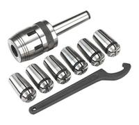 Mill Chuck Set - Mt2 To M10 - Suitable For Ys08817 Mini Lathe & Drilling Machine
