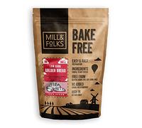 Mill & Folks Bake-Free Low Carb Golden Bread Flour Mixture 900g | Vegan & Gluten-free