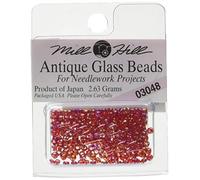 Mill Hill Antique Glass Seed Beads 2.5mm 2.63g-Cinnamon Red