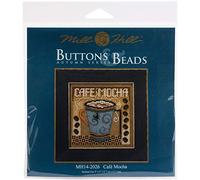 Mill Hill Buttons & Beads Counted Cross Stitch Kit 5"X5"-Cafe Mocha (14 Count)
