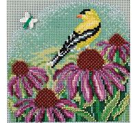 Mill Hill Buttons Beads Spring Goldfinch Mh14-1712 Counted Cross Stitch Kit