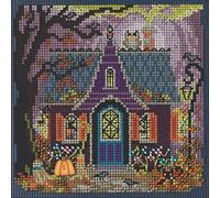 Mill Hill Haunted Cottage Beaded Counted Cross Stitch Kit 2023 Buttons & Beads Autumn MH142324