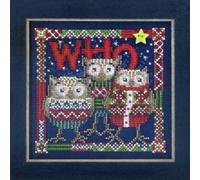 Mill Hill Who Trio Cross Stitch Kit