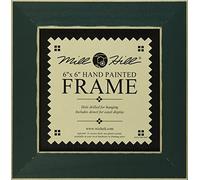 Mill Hill Wooden Frame 6 inch x 6 inch-Matte Green