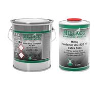 Millaco AC 815 2K White Filler (5L) With AC820 HS Extra Fast Hardener (1L) Kit