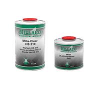 Millaco Hs310 2K Clearcoat (1L) Kit With 222 Fast Hardener (500Ml) Kit