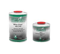 Millaco HS310 2K Clearcoat (1L) Kit with 222 Fast Hardener (500ml) Kit