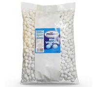 Millar Mint Imperials 3kg Bulk Bag - Traditional Peppermint Sweets - Refreshing Hard Mint Balls - Professionally Packed for Freshness - Great for Sharing Bowls and Parties