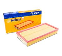 Millard Filters Car Air Filter Millard MK5827 54x364x184 mm Global Quality