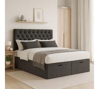 Millbrook Chester Double End Lift Ottoman Bed- Charcoal