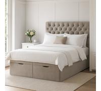 Millbrook Chester Kingsize End Lift Ottoman Bed - Natural