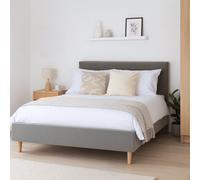 Millbrook Taylor Superking Velvet Bed Frame - Grey