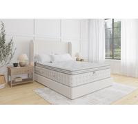 Millbrook Wool Luxury 1500 Pocket Pillow Top Mattress, Double Dimensions: 4′6″ x 6′3″ (135cm x 190cm)