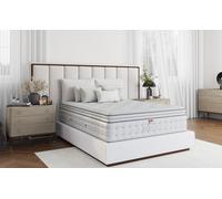 Millbrook Wool Luxury 3000 Pocket Pillow Top Mattress, Double Dimensions: 4′6″ x 6′3″ (135cm x 190cm)