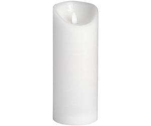 Millbry Hill Luxe Collection 3.5 x9 White Flickering Flame LED Wax Candle - Gifts At Millbry