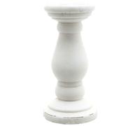 Millbry Hill Matt White Ceramic Candle Holder - Gifts At Millbry