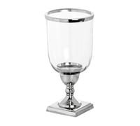 Millbry Hill Nickel Tall Round Candle Lamp - Gifts At Millbry