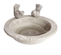 Millbry Hill Stoneware Bird Bath - Gifts At Millbry - Size: Large