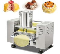 Mille-Feuille Cake and Pancake Machine, Automatic, 0-200°C Temperature Adjustment, Produces 100-350 Pieces per Hour, Ideal for Cakes, Tortillas, and Pizzas